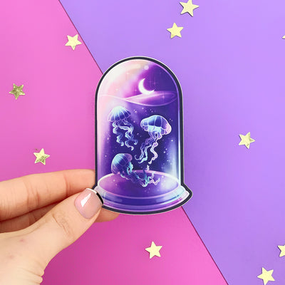 My Squish Jellyfish  - Sticker - The Quirky Cup Collective