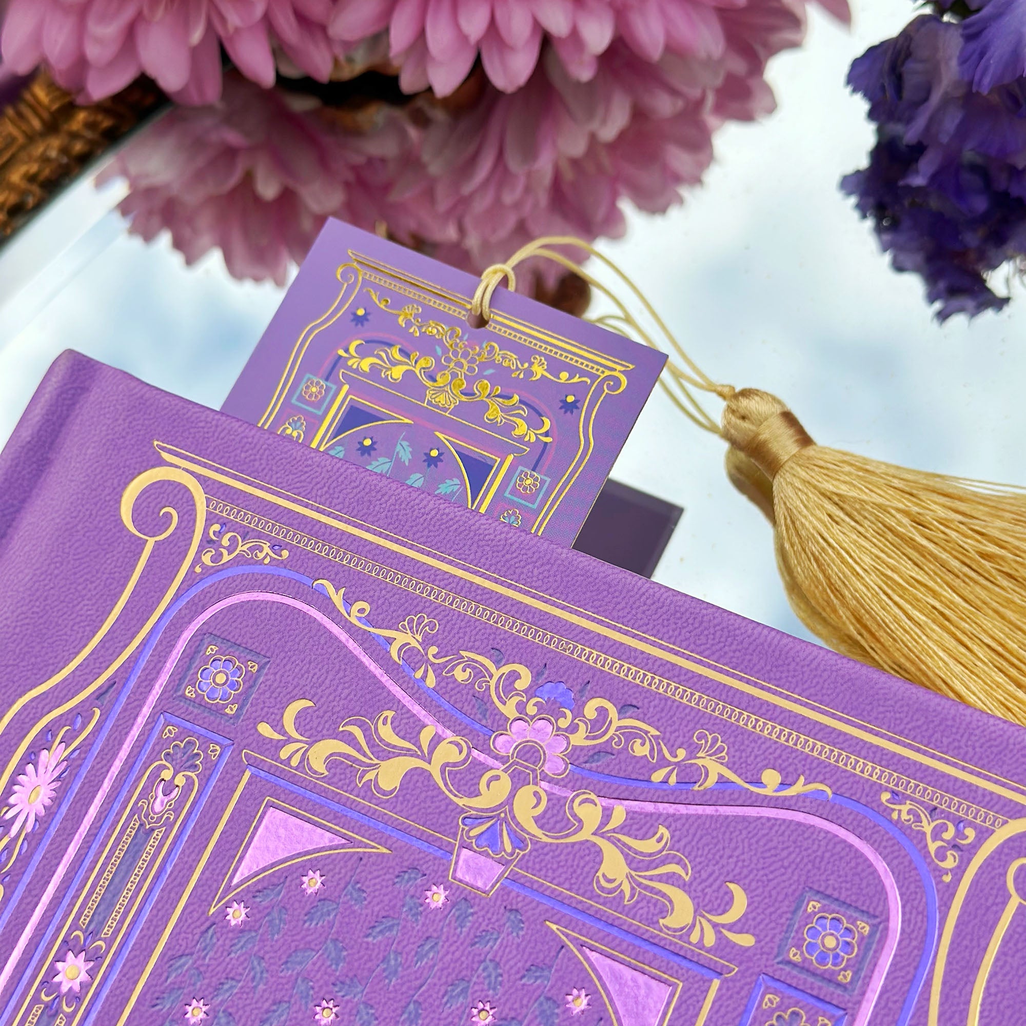 The Reading Journal Bundle - Wisteria - You Got This Gel Pen - Once Upon a time bookmark - once upon a time book sleeve - the quirky cup collective