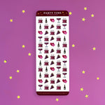 full set - reminders - organization - sticker sheet- planner stickers - the quirky cup collective