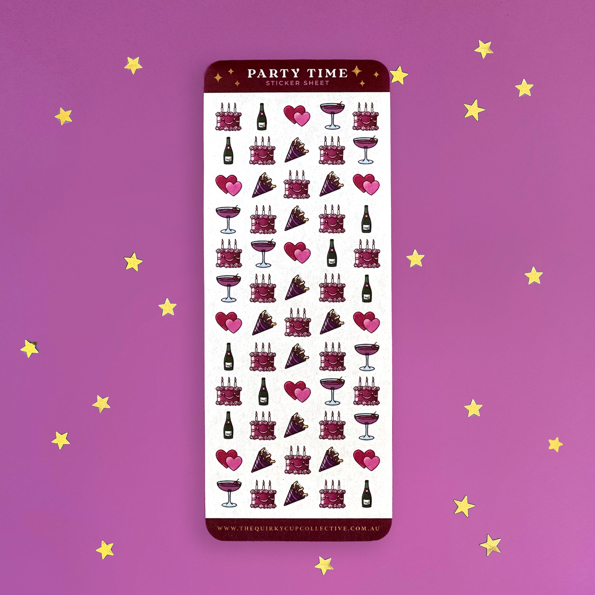 full set - reminders - organization - sticker sheet- planner stickers - the quirky cup collective