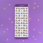 full set - reminders - organization - sticker sheet- planner stickers - the quirky cup collective