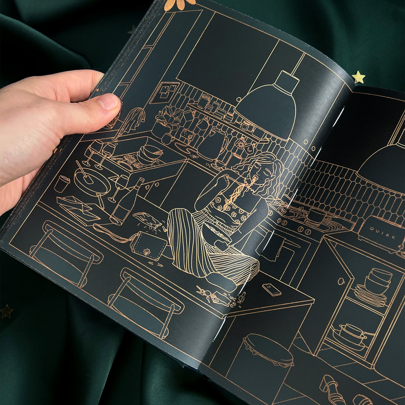 2023 Wonderfully Ordinary Planner - Green Cover - The Quirky Cup Collective