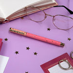 You are Magic pen - peach - blank ink - gel pen - the quirky cup collective