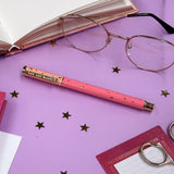 You are Magic pen - peach - blank ink - gel pen - the quirky cup collective