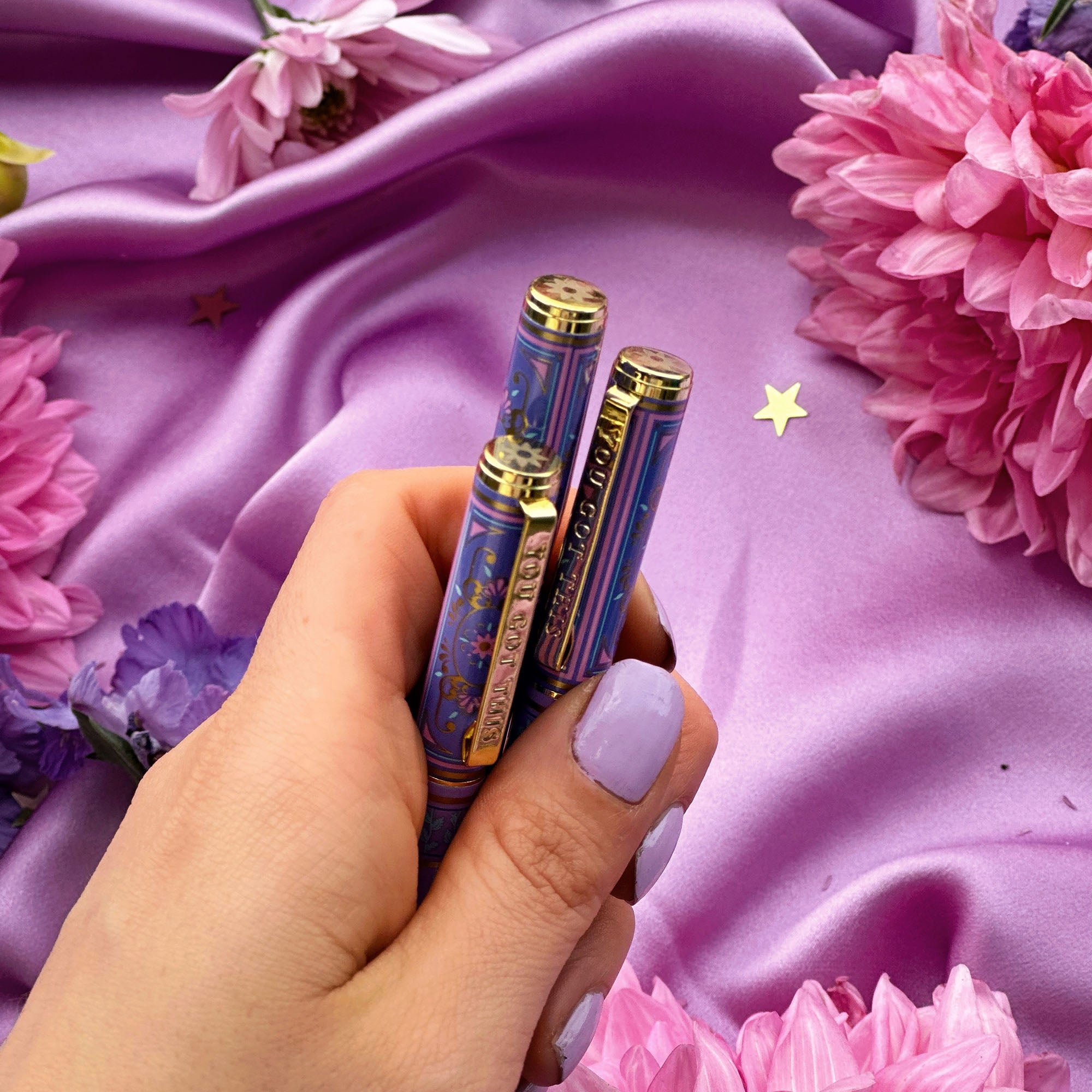 you got this pen - gel pen - wisteria - the quirky cup collective